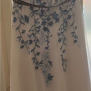 Studio One Black Dress with White Accents